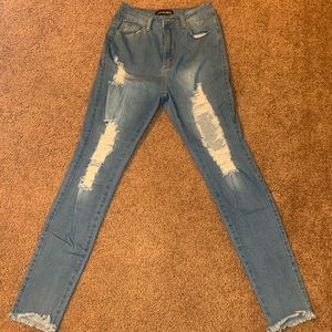Fashion Nova high waisted jeans